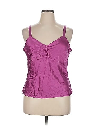Tesori Sleeveless Silk Top (view 1)