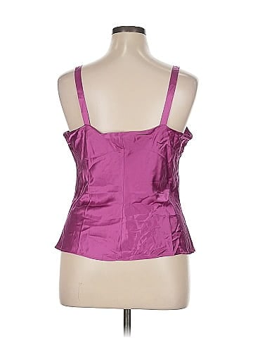 Tesori Sleeveless Silk Top (view 2)