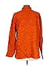 Rachel Zoe TJX Animal Print Orange Long Sleeve Blouse Size L - photo 2