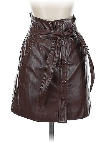 Urban Outfitters Faux Leather Skirt (view 1)