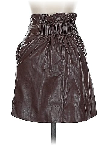 Urban Outfitters Faux Leather Skirt (view 2)