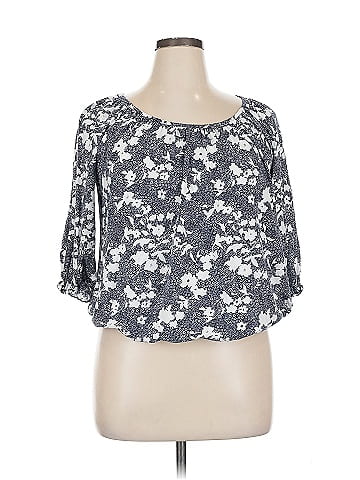 MICHAEL Michael Kors 3/4 Sleeve Blouse (view 1)