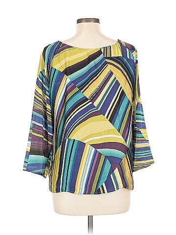 Sunny Leigh 3/4 Sleeve Blouse (view 2)