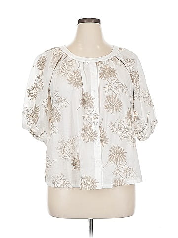Karen Kane Short Sleeve Blouse (view 1)