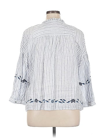 J.Jill 3/4 Sleeve Blouse (view 2)