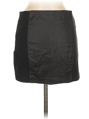 Armani Exchange Faux Leather Skirt (view 2)