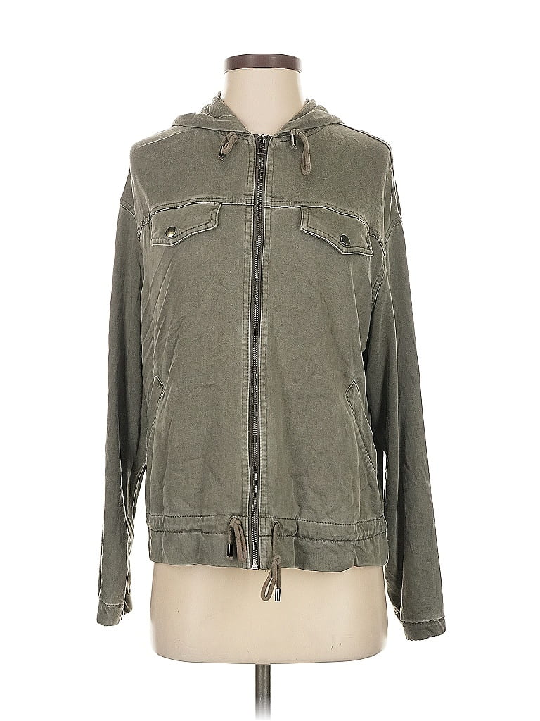 Pre-owned Nicole Miller Jacket In Green