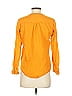 Zara Basic Orange Long Sleeve Blouse Size XS - photo 2