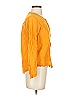 Zara Basic Orange Long Sleeve Blouse Size XS - photo 4