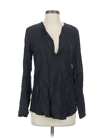 James Perse Long Sleeve Blouse (view 1)