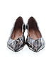 Luz da Lua Animal Print Brown Black Flats Size 8 - photo 2