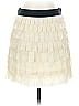 J.Crew Collection 100% Polyester Solid Ivory Formal Skirt Size 0 - photo 1