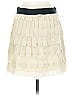 J.Crew Collection 100% Polyester Solid Ivory Formal Skirt Size 0 - photo 2
