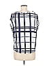 Vince. 100% Viscose Blue Short Sleeve Top Size M - photo 2