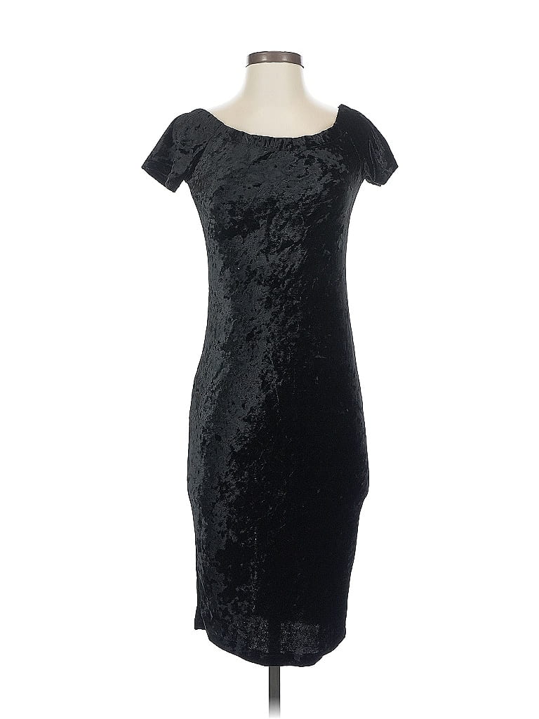 Pre-owned Active Usa Cocktail Dress In Black