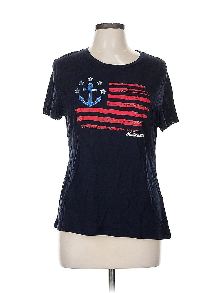 Click to view more detailed imagery on our partner's website Pre-owned Nautica Short Sleeve T-shirt In Blue