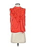 Tiny 100% Cotton Orange Sleeveless Blouse Size S - photo 1