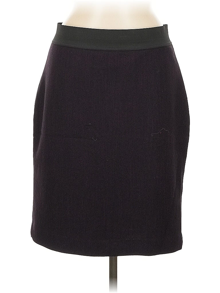 Pre-owned Express Formal Skirt In Gray