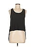 JACK 100% Rayon Black Sleeveless T-Shirt Size M - photo 1