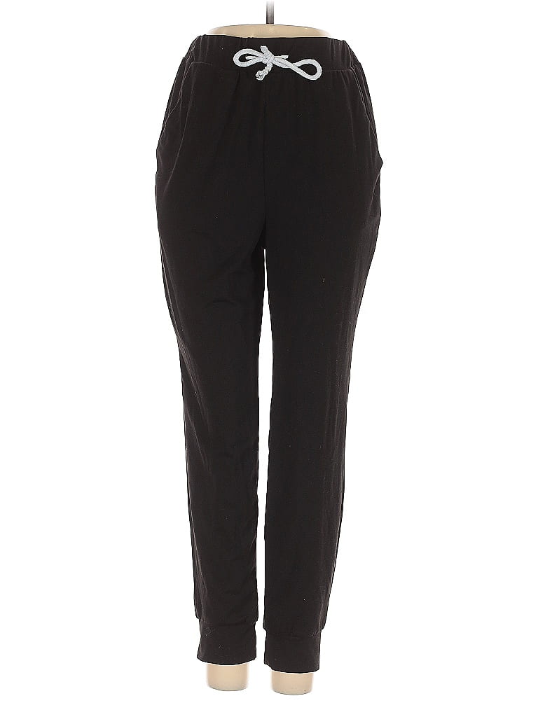 Pre-owned Unbranded Track Pants In Black