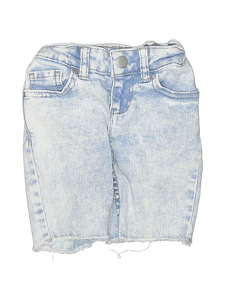 Pre-owned Wonder Nation Kids' Denim Shorts In Blue