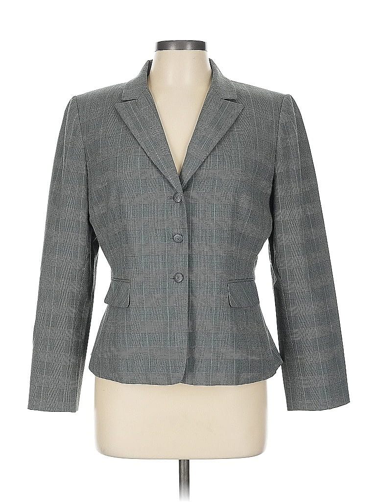 Pre-owned Tahari By Asl Blazer Jacket In Gray
