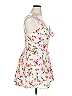 Speechless Floral White Cocktail Dress Size XL - photo 4