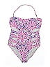 Marilyn Monroe Paisley Pink One Piece Swimsuit Size XL - photo 1
