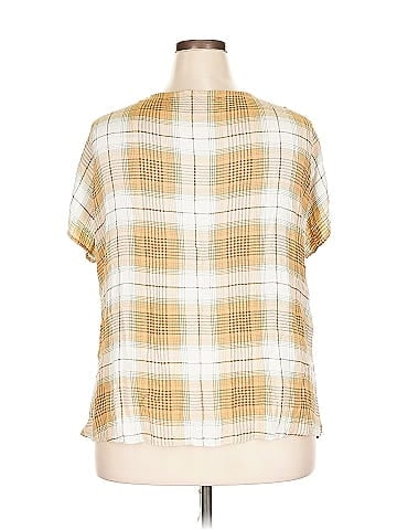 Cj Banks Short Sleeve Blouse (view 2)