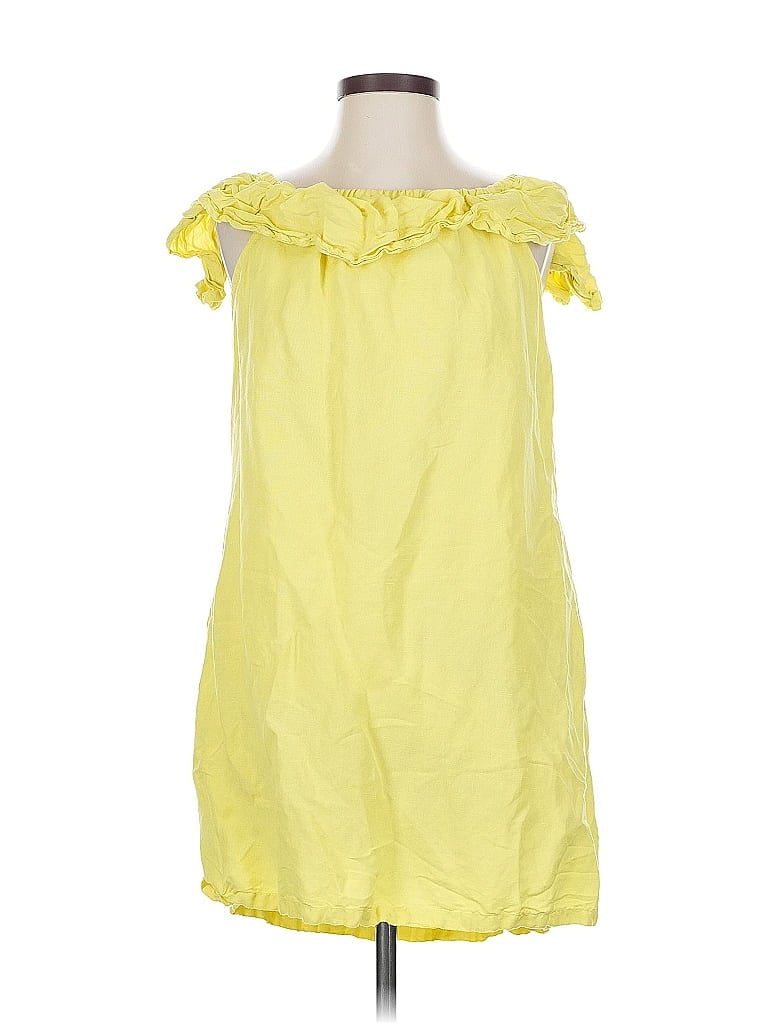 Pre-owned Tommy Bahama Sleeveless T-shirt In Yellow