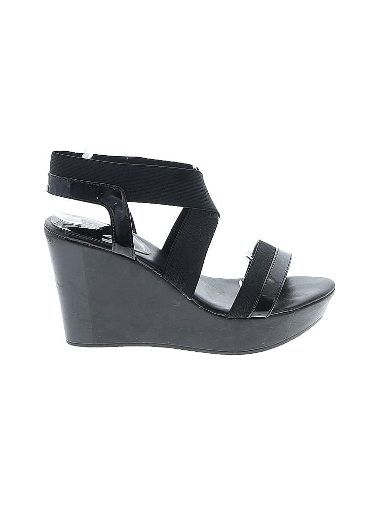 Pre-owned Charles By Charles David Wedges In Black