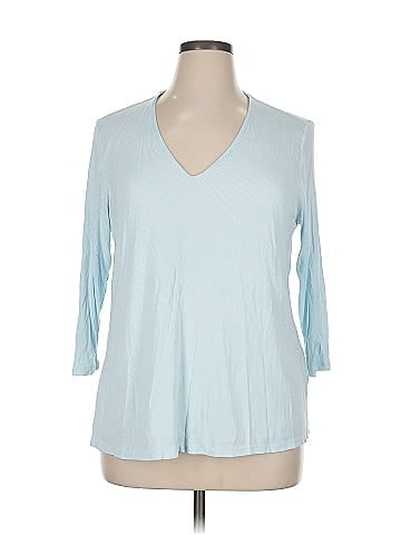 INC International Concepts 3/4 Sleeve T-Shirt (view 1)