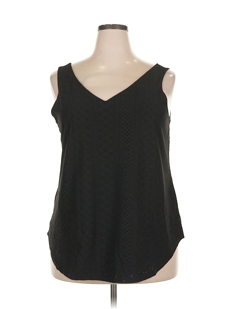 Click to view more detailed imagery on our partner's website Pre-owned Unbranded Sleeveless Blouse In Black