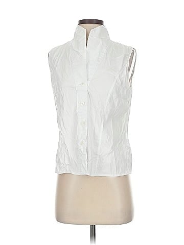 Calvin Klein Sleeveless Button-Down Shirt (view 1)