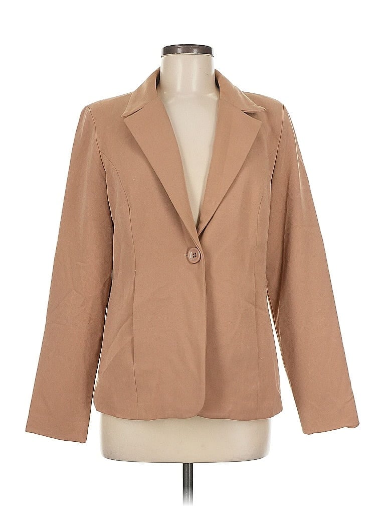 Pre-owned Soft Works Blazer Jacket In Brown