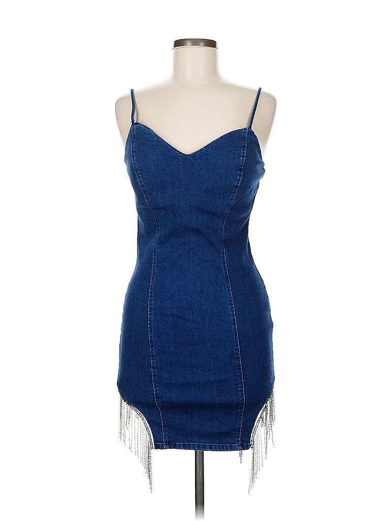 Pre-owned Haute Monde Cocktail Dress In Blue