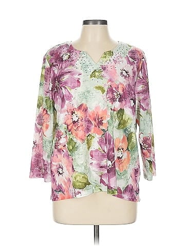 Alfred Dunner 3/4 Sleeve Blouse (view 1)
