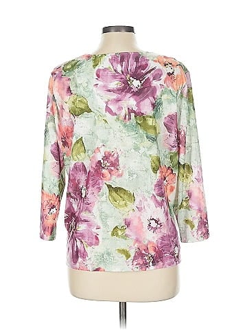 Alfred Dunner 3/4 Sleeve Blouse (view 2)