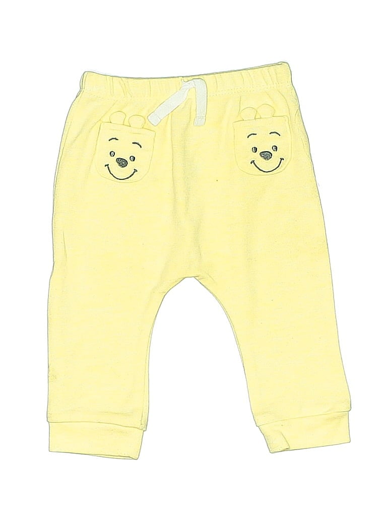 Pre-owned Disney Baby Babies' Casual Pants In Yellow
