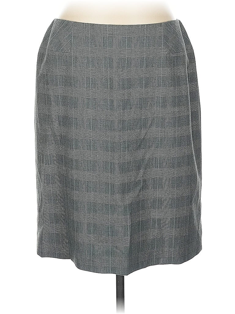 Pre-owned Unbranded Casual Skirt In Gray