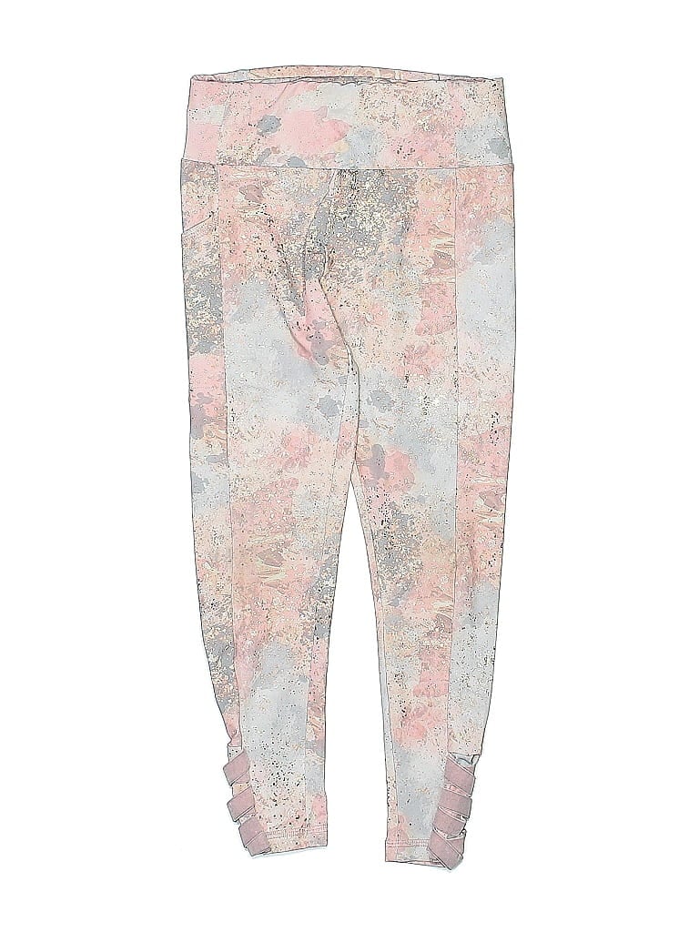 Pre-owned Justice Kids' Track Pants In Pink