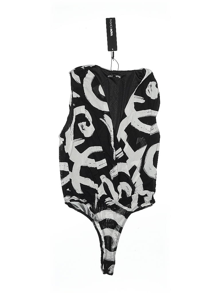 Pre-owned Fashion Nova Bodysuit In Black