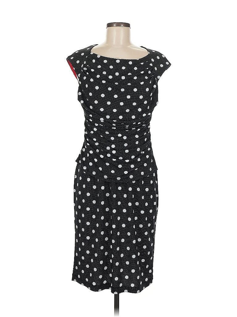 Pre-owned Connected Apparel Casual Dress In Black