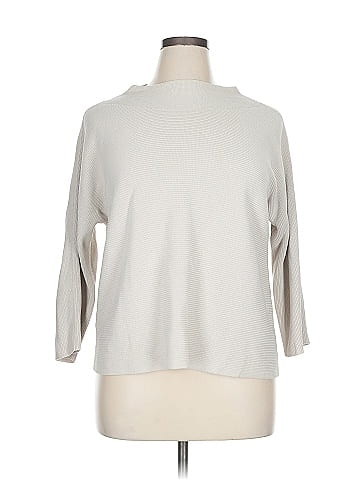Eileen Fisher Silk Pullover Sweater (view 1)