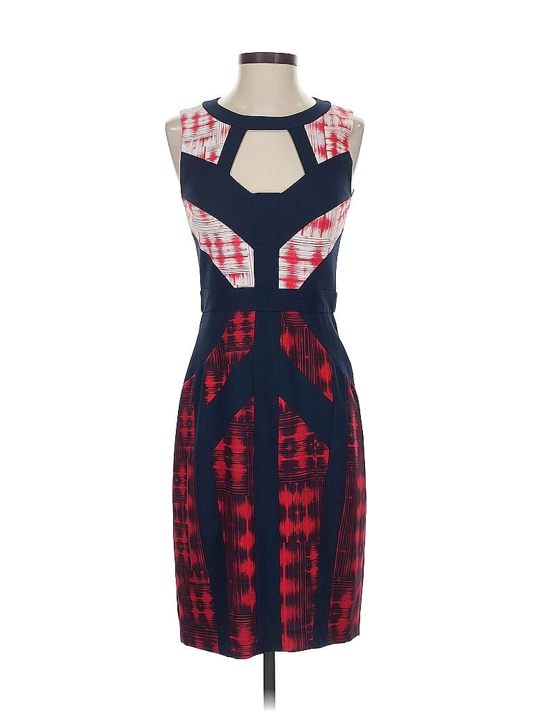 Pre-owned Bcbgmaxazria Cocktail Dress In Red
