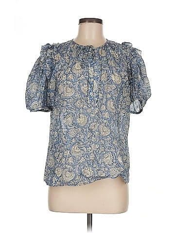 Olivaceous Short Sleeve Blouse (view 1)