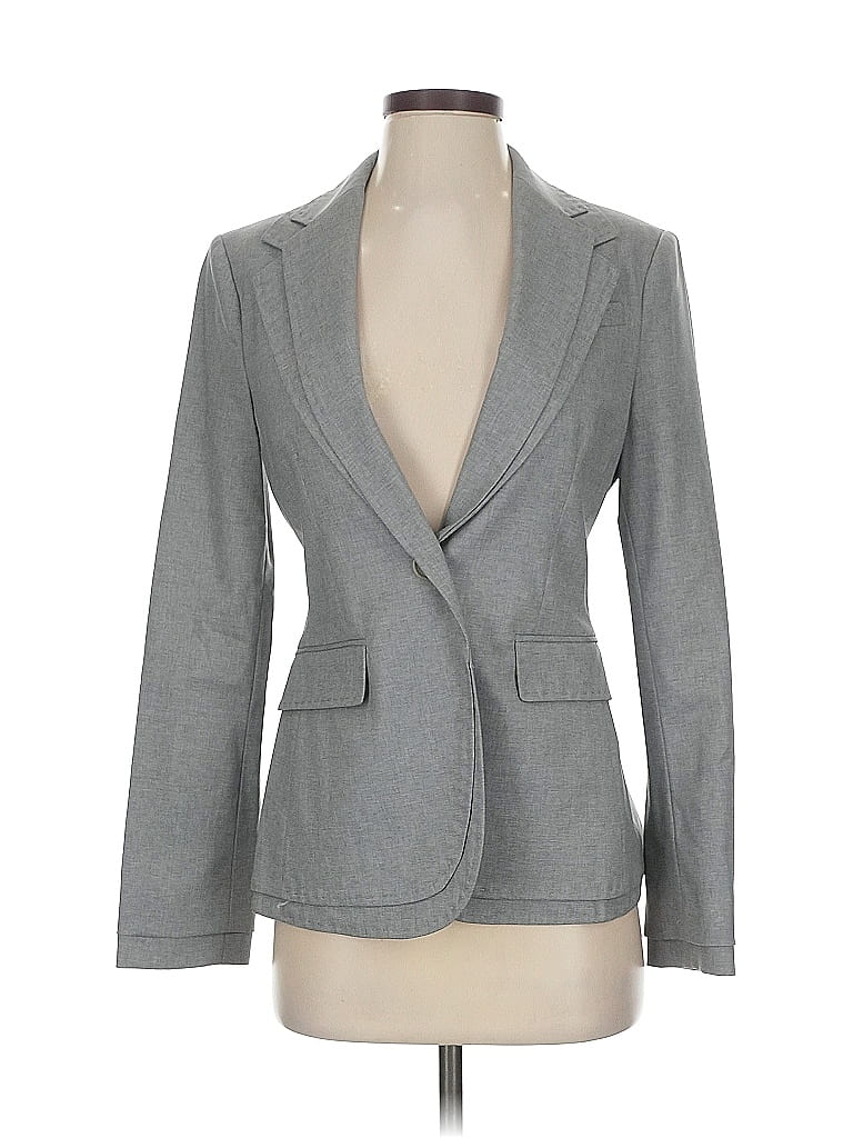 Click to view more detailed imagery on our partner's website Pre-owned Bcbgmaxazria Wool Blazer Jacket In Gray