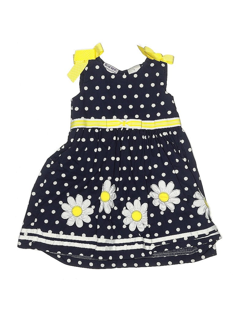 Click to view more detailed imagery on our partner's website Pre-owned Blueberi Boulevard Kids' Dress In Blue