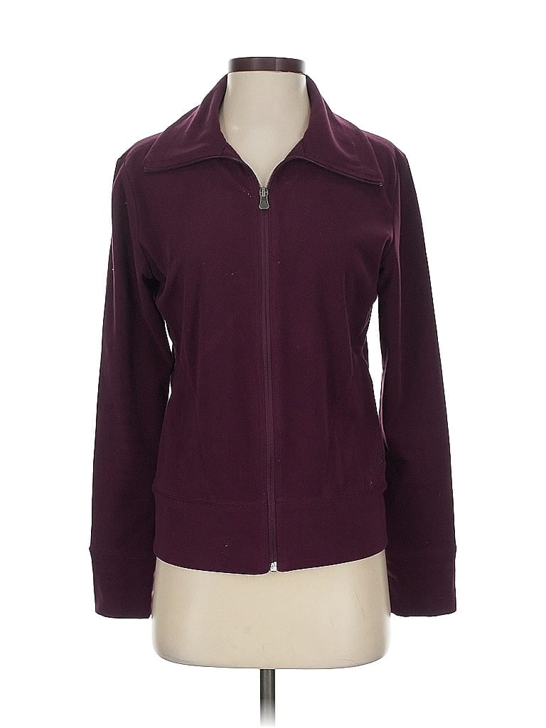 Pre-owned Woolrich Cardigan Sweater In Burgundy