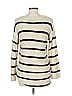 Quinn Stripes Ivory Pullover Sweater Size L - photo 2